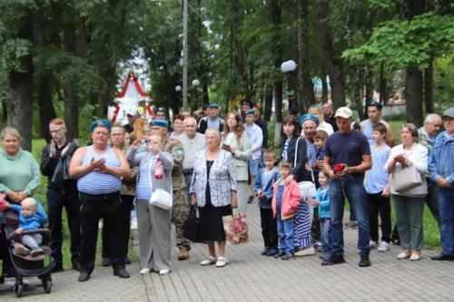 2 августа 2024 года десантники Киржача традиционно собрались в парке им. 02