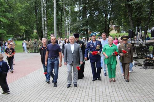 2 августа 2024 года десантники Киржача традиционно собрались в парке им. 08