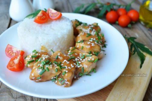 Курица терияки за 15 минут.