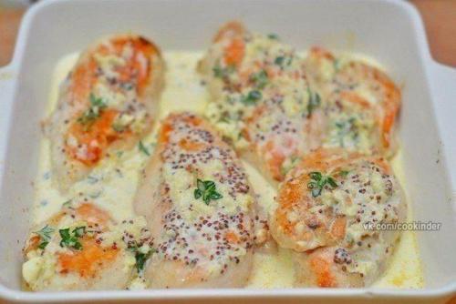Куриное Филе в сливочном соусе?