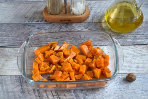 Простая запеканка из тыквы. 02 Простая запеканка из тыквы. 02