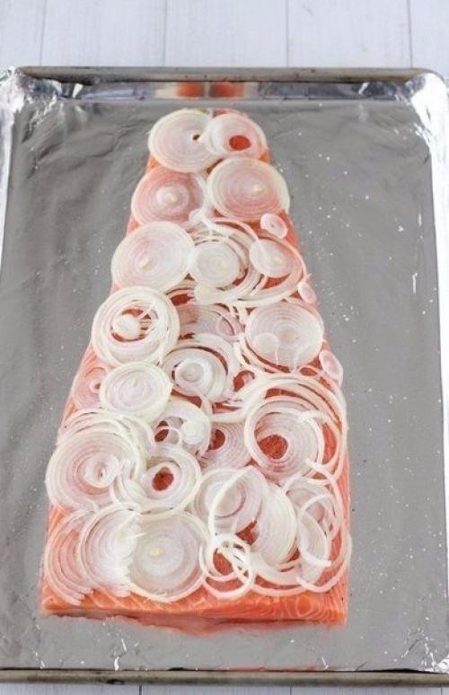 Лосось, запеченный с сыром. 02 Лосось, запеченный с сыром. 02