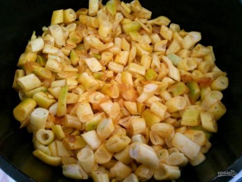 Стручковая фасоль, тушённая в сливках. 03