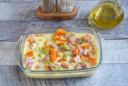 Простая запеканка из тыквы. 04 Простая запеканка из тыквы. 04