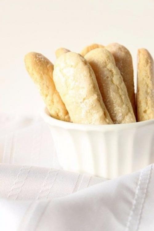 Бисквитное печенье Савоярди. 03 Бисквитное печенье Савоярди. 03