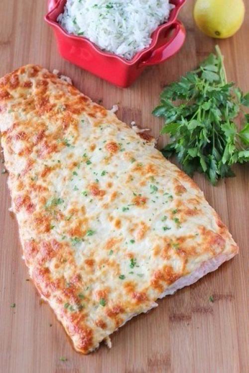 Лосось, запеченный с сыром. 06 Лосось, запеченный с сыром. 06