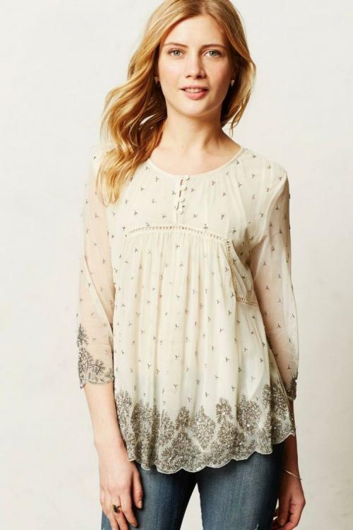 Блузки, блузы и блузоны. Летние блузки: модные фасоны, практичные ткани и 66 фото удачных сочетаний