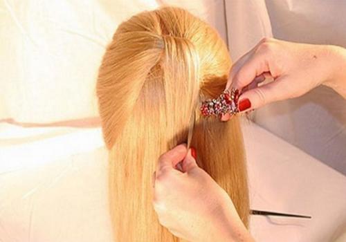 Заколоть короткие волосы. Как красиво заколоть короткие, средние и длинные волосы 06 Заколоть короткие волосы. Как красиво заколоть короткие, средние и длинные волосы 06