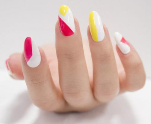 Дизайн ногтей графит. Графический маникюр — 160 фото лучших новинок и дизайн 2020 года