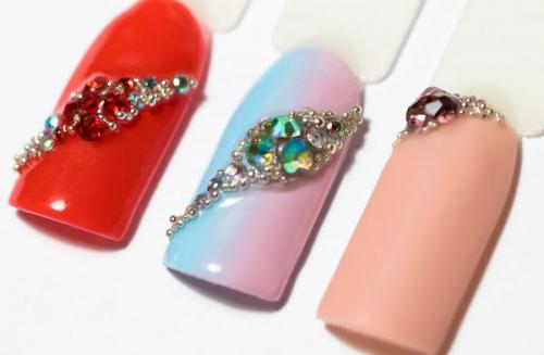 Дизайн ногтей камень. Виды камней для декорирования ногтей