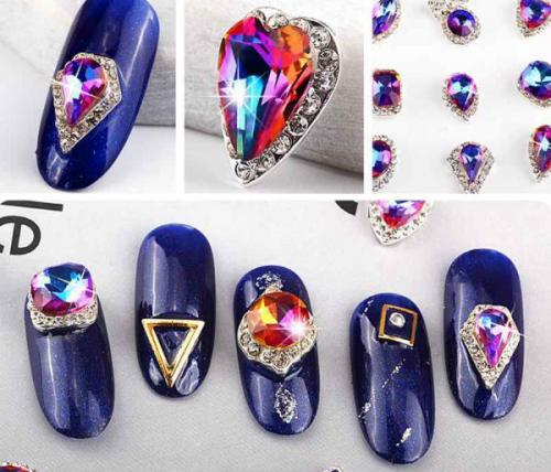 Дизайн ногтей камень. Виды камней для декорирования ногтей