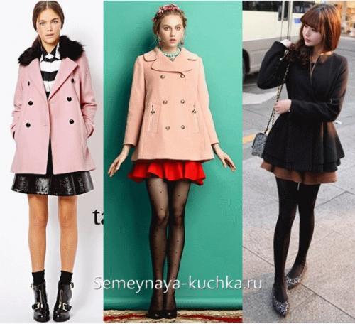 Прямое пальто с ЧЕМ носить. С ЧЕМ носить пальто — 121 фото-совет на каждый фасон и длину.