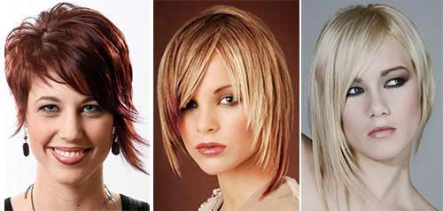 Слоистые стрижки на короткие волосы. Каскад на короткие женские волосы
