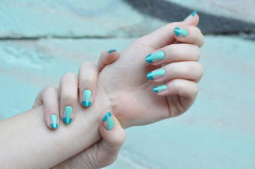 Дизайн ногтей графит. Графический маникюр — 160 фото лучших новинок и дизайн 2020 года