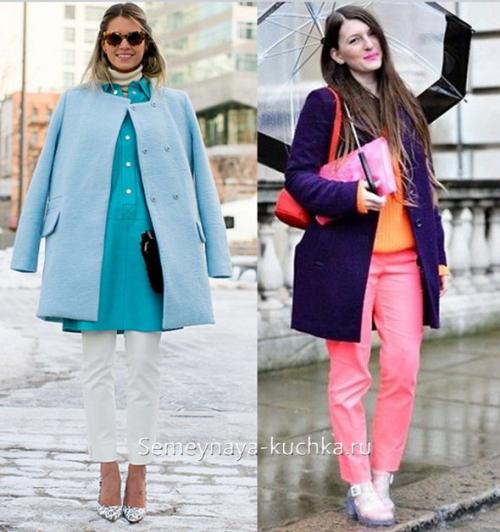 Прямое пальто с ЧЕМ носить. С ЧЕМ носить пальто — 121 фото-совет на каждый фасон и длину.