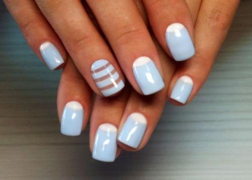 Дизайн ногтей графит. Графический маникюр — 160 фото лучших новинок и дизайн 2020 года