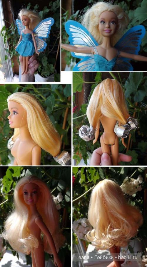 Как привести волосы куклы в порядок в домашних условиях. Мастер класс. Как мне удалось спасти волосы кукле