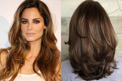 Стрижки 2019 для вьющихся волос. Каскады