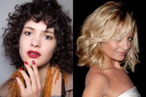 Стрижки на средние волосы 2019 кудрявые. Модные прически средних кудрявых волос 2019