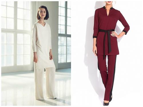 Модные туники 2020 года.