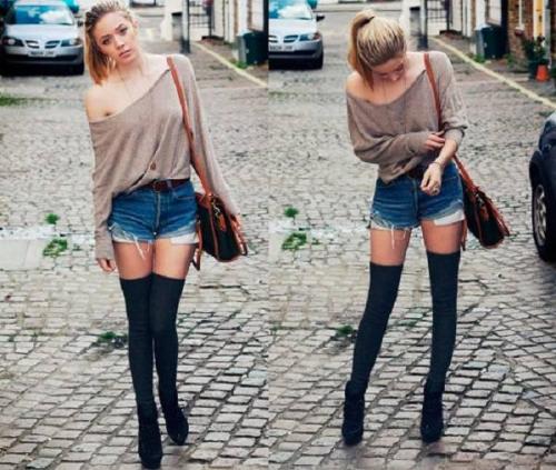 Шорты с завышенной талией зимние. Как правильно носить шорты с завышенной талией
