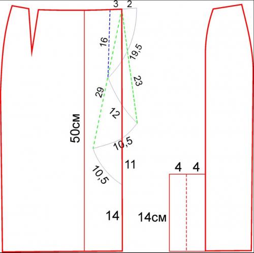 Юбка-карандаш с высокой талией выкройка. Выкройка юбки карандаш и создание оригинальных моделей юбок на ее основе