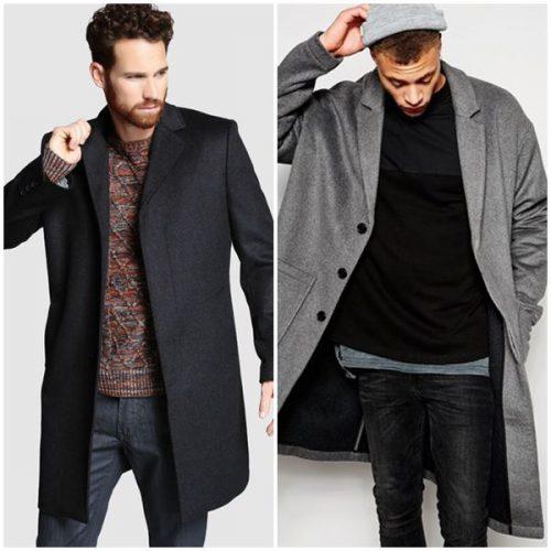 С чем носить длинное пальто мужчине. Под какую одежду носить мужское пальто