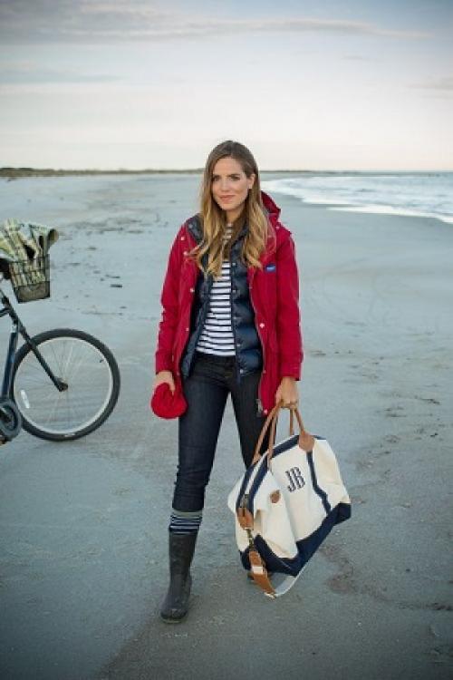 С чем носить пуховик пальто. Мода 04