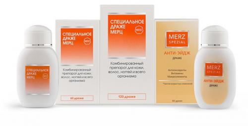 Мерц витамины. Витамины Мерц – красота и здоровье волос, ногтей и кожи