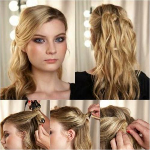 Как красиво заколоть волосы средней длины в домашних условиях. Лучшее для лета —, как красиво заколоть волосы (39 фото)