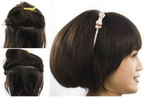 Как красиво заколоть волосы средней длины в домашних условиях. Лучшее для лета —, как красиво заколоть волосы (39 фото)