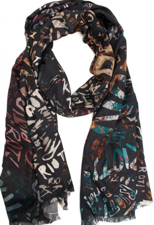 Кашне женское. Женские шарфы — акцентируем внимание на главном + фото