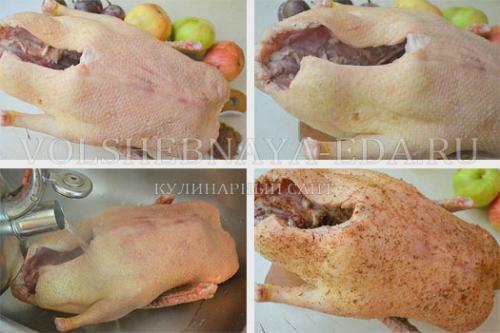 Как приготовить утку в духовке, чтобы она была мягкой и сочной. Утка, запеченная целиком с фруктами (рецепт с пошаговыми фото)