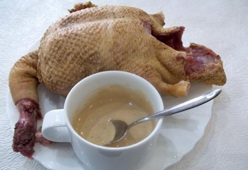 Утка с яблоками и апельсинами в рукаве в духовке. Пошаговый рецепт