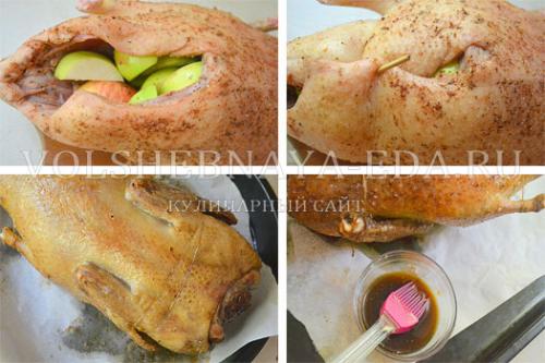 Как приготовить утку в духовке, чтобы она была мягкой и сочной. Утка, запеченная целиком с фруктами (рецепт с пошаговыми фото)