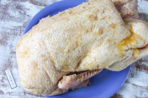 Утка в духовке с яблоками и апельсинами рецепт. Рецепт: утка с яблоками и апельсинами в духовке