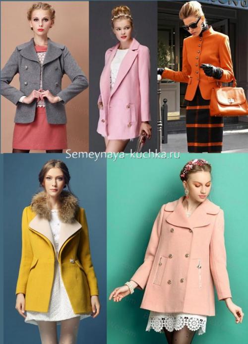 С чем носить пальто пиджачного типа. (с чем носить в этом сезоне)