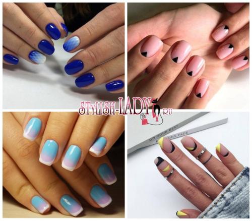 С каким цветом ногти кажутся длиннее. Форма