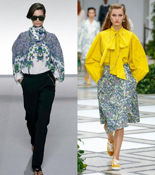 С чем носить красную блузку 2020. Модные женские блузки весна-лето 2020: основные тренды