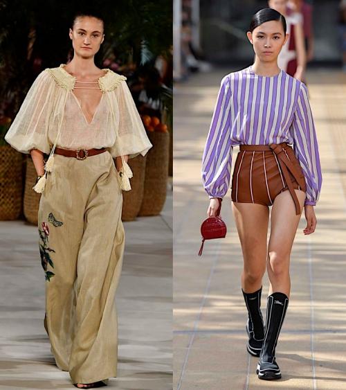 С чем носить красную блузку 2020. Модные женские блузки весна-лето 2020: основные тренды