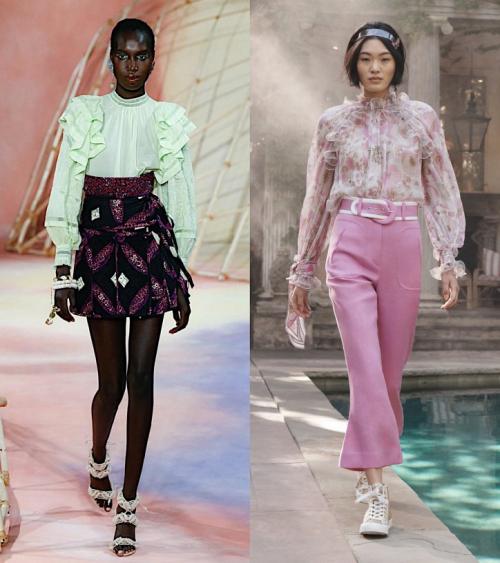 С чем носить красную блузку 2020. Модные женские блузки весна-лето 2020: основные тренды