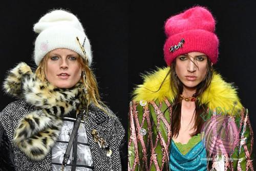 Вязаные шапки 2020 схемы. Модные вязаные шапки сезон 2019-2020 год