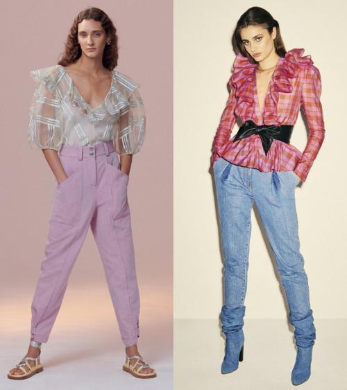 С чем носить красную блузку 2020. Модные женские блузки весна-лето 2020: основные тренды