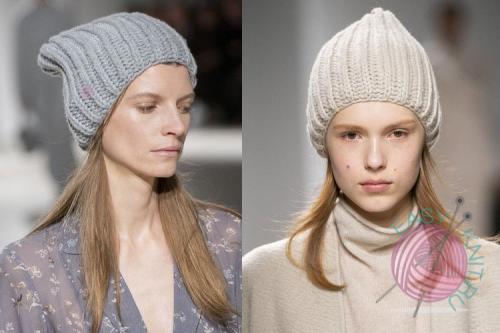 Вязаные шапки 2020 схемы. Модные вязаные шапки сезон 2019-2020 год