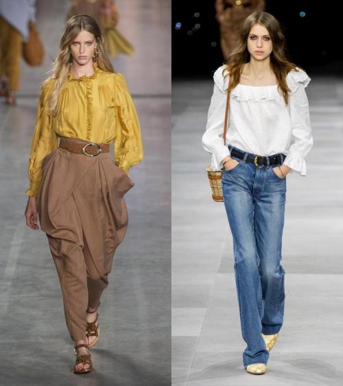 С чем носить красную блузку 2020. Модные женские блузки весна-лето 2020: основные тренды