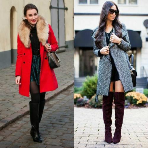 Пальто и ТУФЛИ сочетание осенью. Пальто до колена, выше колена и ниже колена – подбираем обувь для каждого случая
