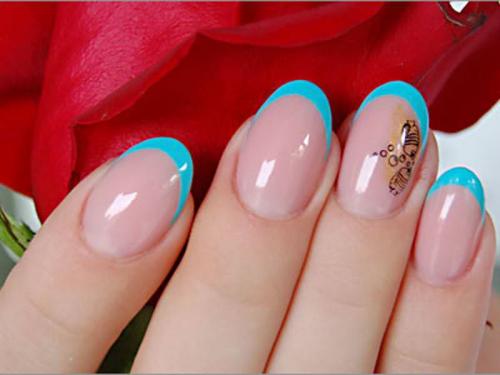 Ногти на маленькие французский маникюр. Французский маникюр на короткие ногти