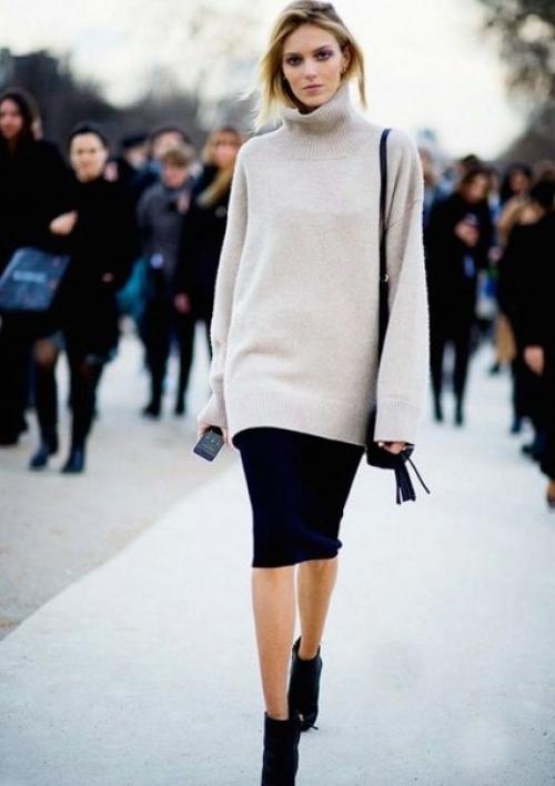 Осенняя обувь с юбкой карандаш. Какие цвета в моде для сезона 2020/2019?