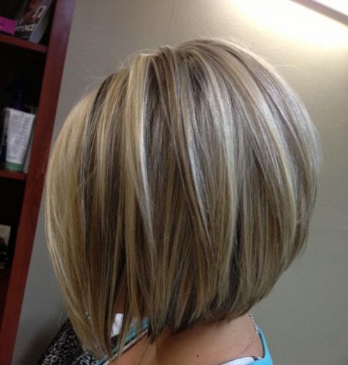 Мелирование на русые волосы каре. Боб каре на различные цвета волос