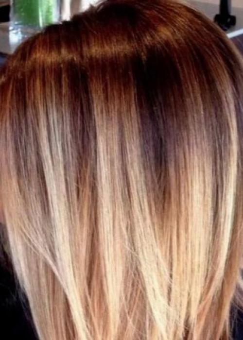 Мелирование на русые каре. Мелирование на удлиненное каре – фото до и после, популярные виды и техники 18